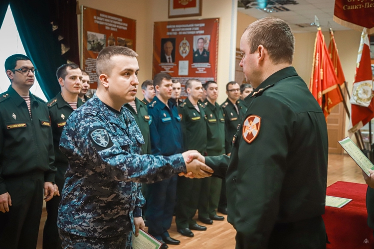 Состоялся очередной выпуск офицеров, прошедших курсы повышения квалификации