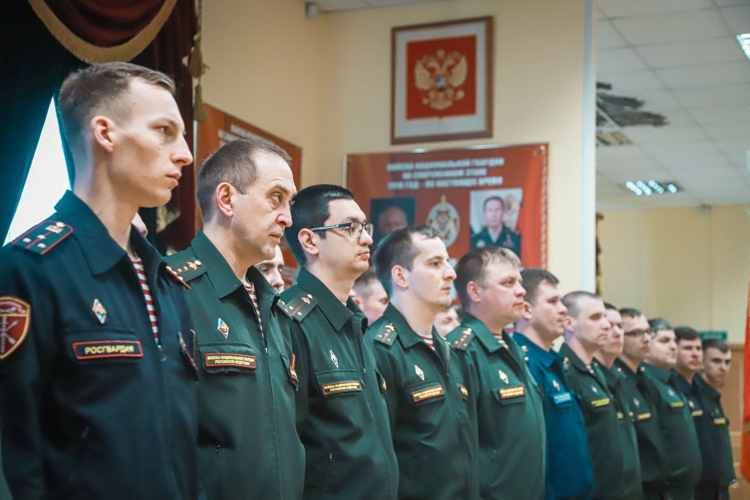 Состоялся очередной выпуск офицеров, прошедших курсы повышения квалификации