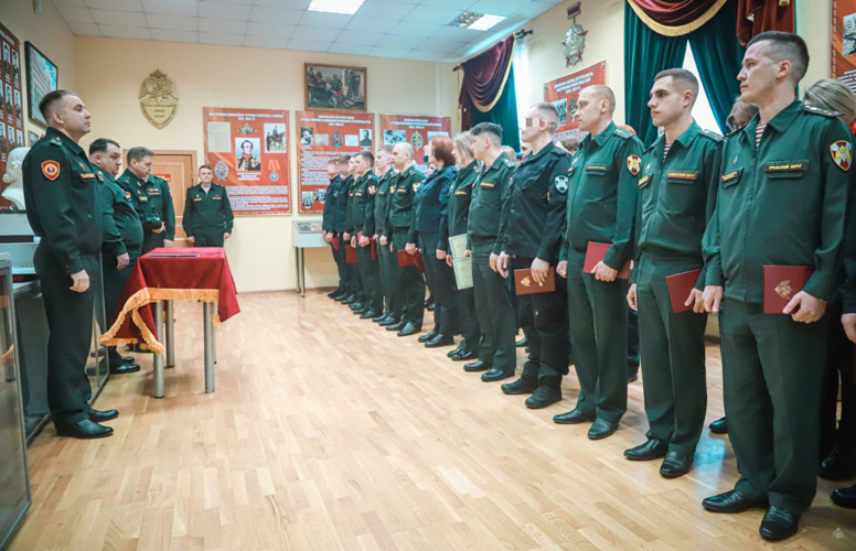 Очередной выпуск офицеров психологов, прошедших курсы повышения квалификации, состоялся в Академии войск национальной гвардии