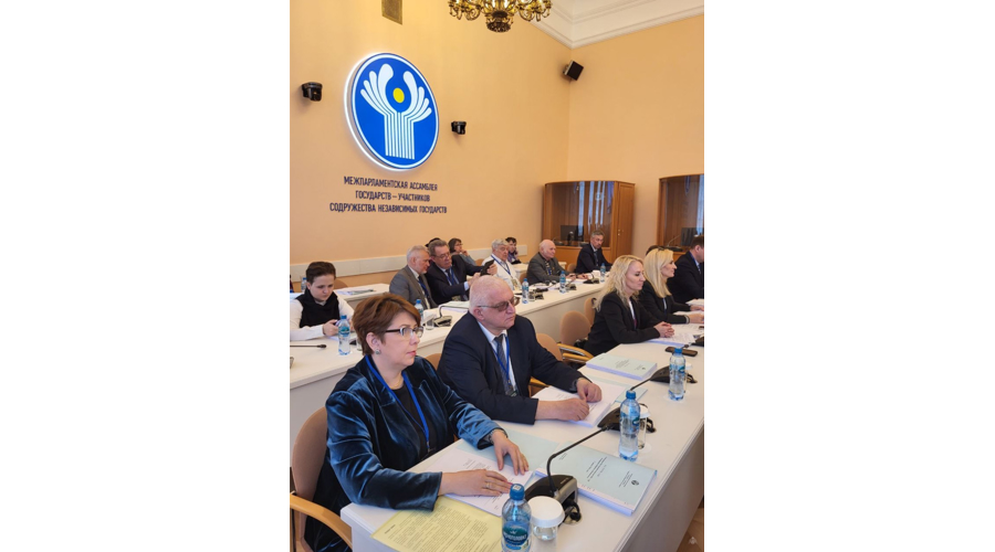Участие профессорско-преподавательского состава кафедры государственно-правовых дисциплин научно-исследовательского центра в заседаниях комиссий Межпарламентской ассамблеи СНГ