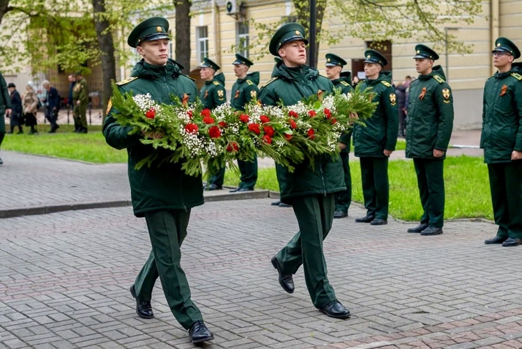 Торжественное мероприятие посвященное празднованию 80-летию Победы в Великой Отечественной войне в Петербургском государственном университете путей сообщений Императора Александра I