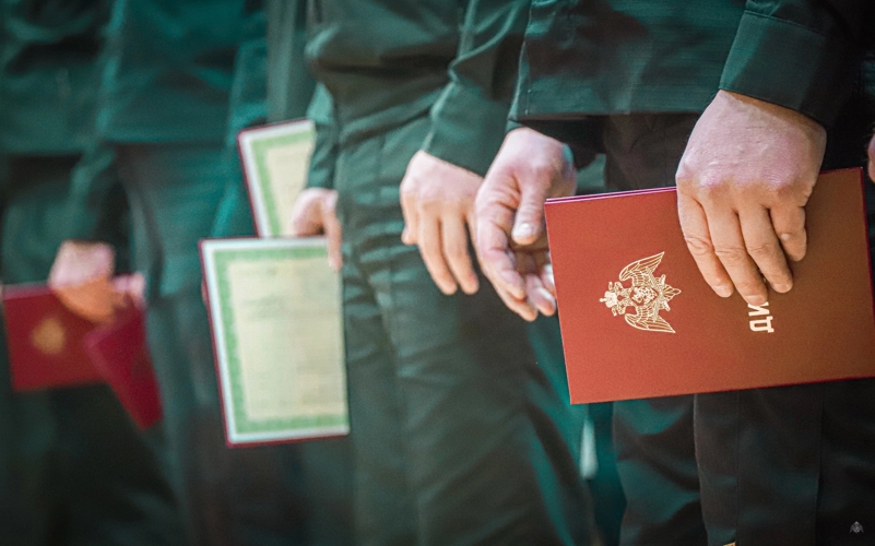 В Академии войск национальной гвардии  состоялся очередной выпуск офицеров, окончивших курсы повышения квалификации