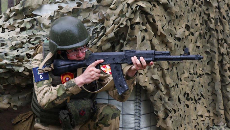 Олимпиада по видам боевого обеспечения (инженерному обеспечению, РХБ защите) и тактической медицине в военно-космической академии им. А.Ф.Можайского, посвященная 80-летию победы в Великой Отечественной войне