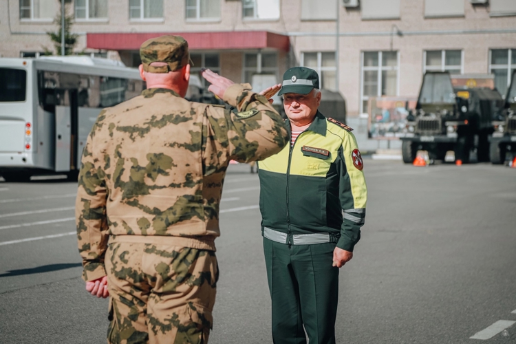 Годовой технический осмотр в Военной академии Росгвардии подошёл к концу 