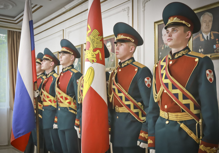 Генерал-полковник Алексей Воробьёв посетил с рабочим визитом Военную ордена Жукова академию войск национальной гвардии