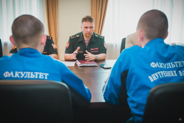 Курсантское братство Академии войск национальной гвардии пополнили абитуриенты из Республики Беларусь 