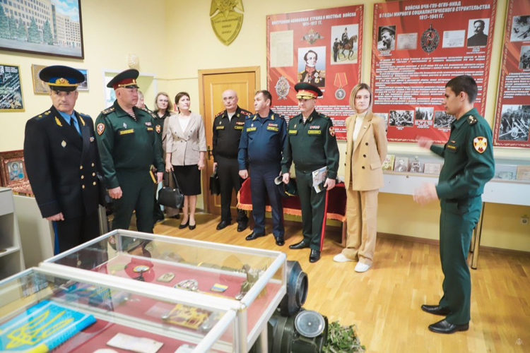 В Санкт-Петербурге на базе Академии войск национальной гвардии стартовал учебно-методический сбор, направленный на актуализацию образования