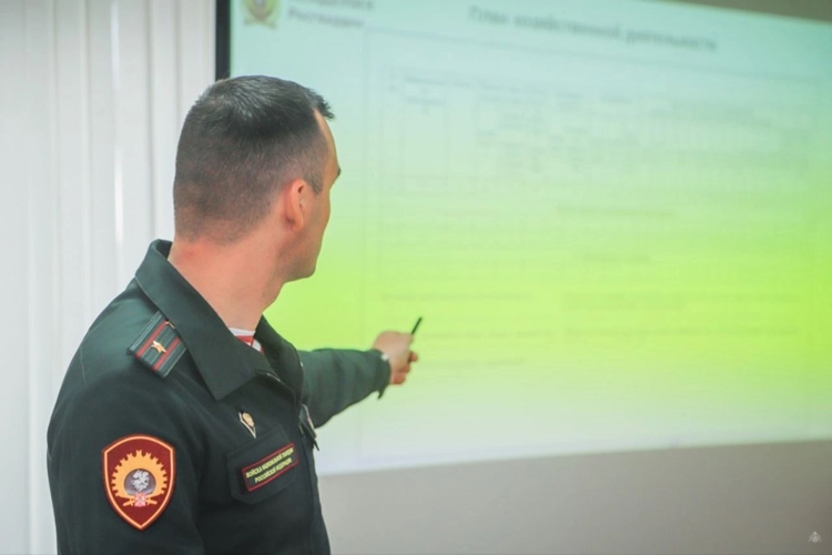 В Санкт-Петербурге продолжается проведение учебно-методических сборов на базе Военной академии Росгвардии
