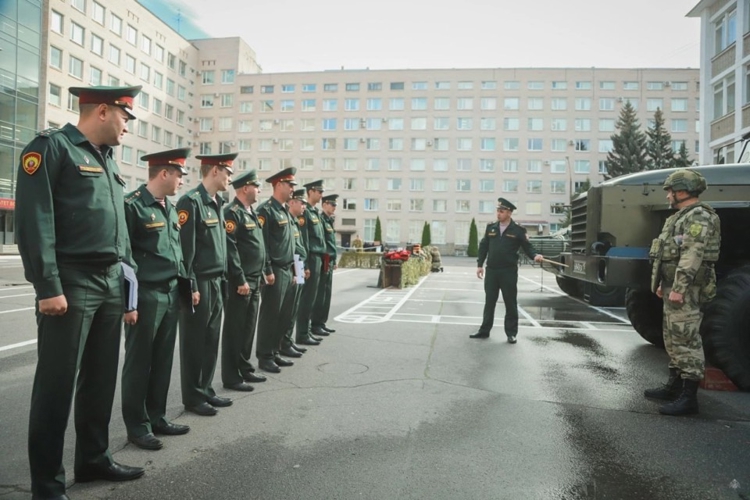 В Санкт-Петербурге продолжается проведение учебно-методических сборов на базе Военной академии Росгвардии