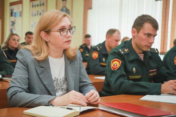 В Санкт-Петербурге продолжается проведение учебно-методических сборов на базе Военной академии Росгвардии