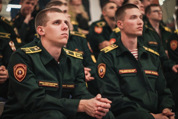 Комплекс мероприятий, посвященный 107-й годовщине со дня формирования военно-политических органов Росгвардии прошел в Военной академии Росгвардии 