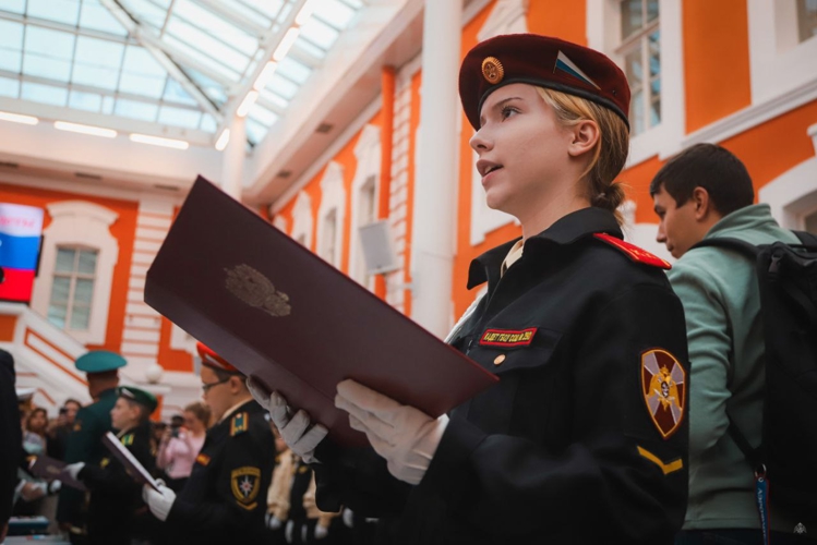 Военная академия Росгвардии обеспечила церемониал клятвенного обещания кадет