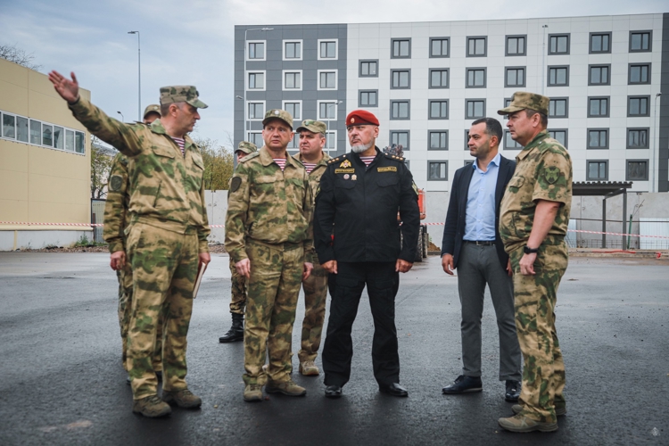 Генерал-полковник Алексей Воробьёв посетил с рабочей поездкой Военную академию Росгвардии