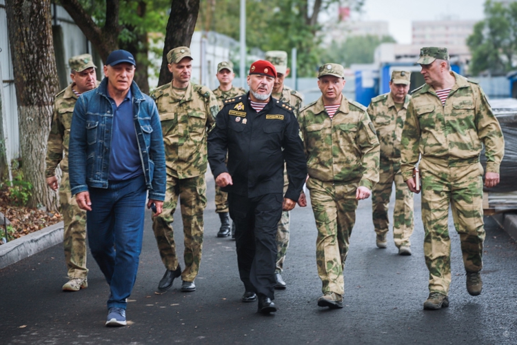 Генерал-полковник Алексей Воробьёв посетил с рабочей поездкой Военную академию Росгвардии