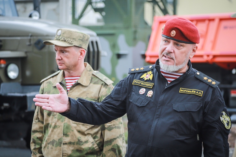 Генерал-полковник Алексей Воробьёв посетил с рабочей поездкой Военную академию Росгвардии