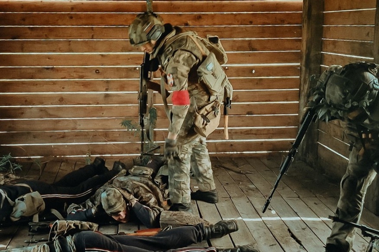 В Военной академии Росгвардии состоялся полевой выход курсантов 4 курса