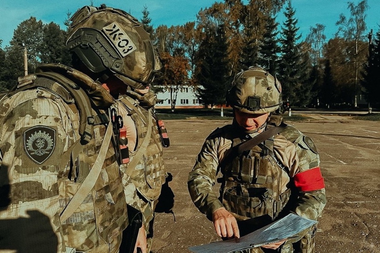 В Военной академии Росгвардии состоялся полевой выход курсантов 4 курса