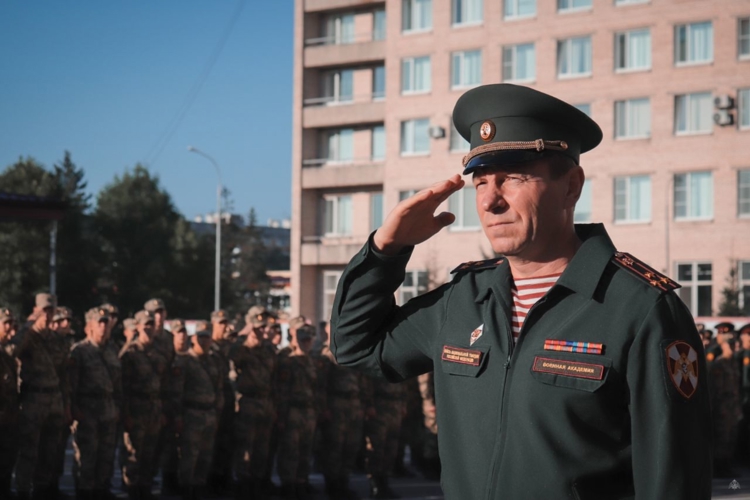 Комплекс мероприятий, посвященный 107-й годовщине со дня формирования военно-политических органов Росгвардии прошел в Военной академии Росгвардии 