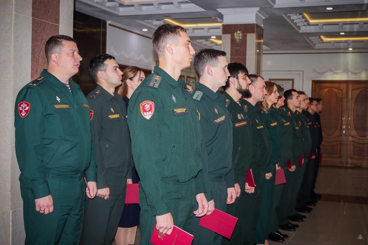 В Академии войск национальной гвардии  состоялся очередной выпуск офицеров, окончивших курсы повышения квалификации