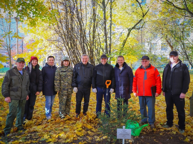 Мороз и солнце; день чудесный! В госпитале для ветеранов войн прошел традиционный субботник