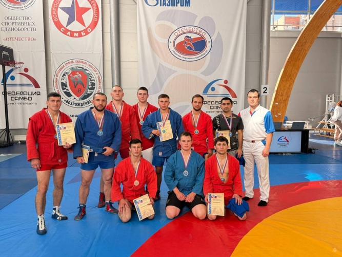 Команда Военной академии приняла участие в чемпионате ОГО ВФСО «Динамо» по самбо среди правоохранительных органов г. Санкт- Петербург и Ленинградской области