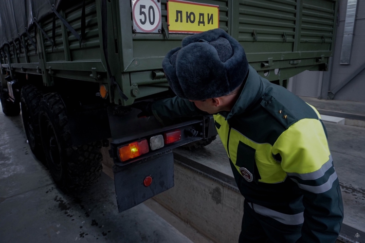 Годовой технический осмотр техники в Военной академии войск национальной гвардии