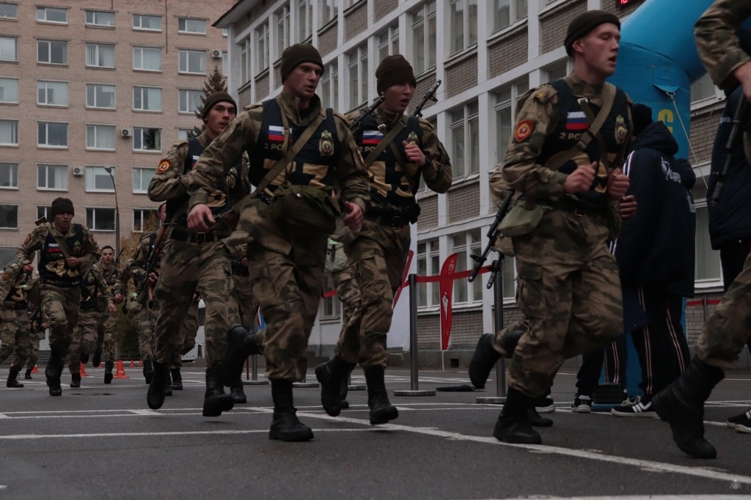 Чемпионат военной академии по марш-броску 5 км
