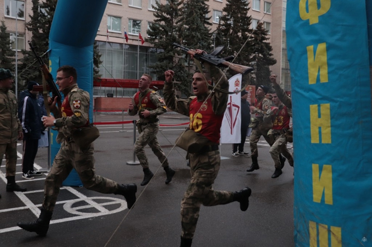 Чемпионат военной академии по марш-броску 5 км