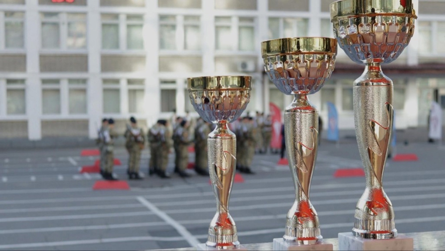 Чемпионат военной академии по марш-броску 5 км