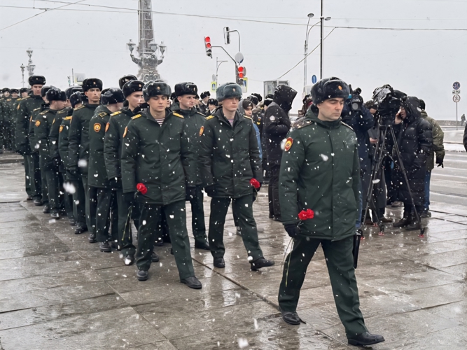 В Санкт-Петербурге состоялись памятные мероприятия, посвященные 295 годовщине со дня рождения Александра Суворова