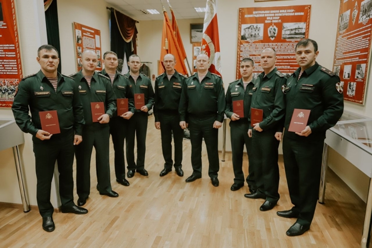 В Военной академии Росгвардии прошёл очередной выпуск офицеров, окончивших курсы повышения квалификации на базе вуза