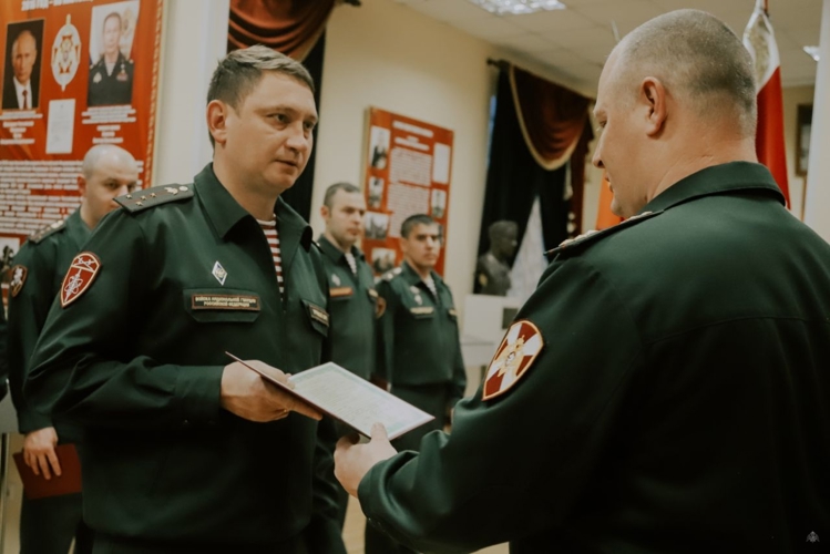 В Военной академии Росгвардии прошёл очередной выпуск офицеров, окончивших курсы повышения квалификации на базе вуза