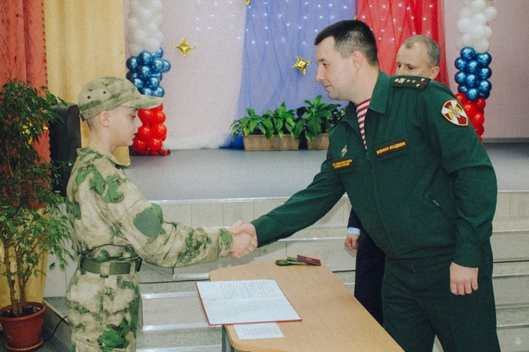 В Ленинградской области пополнились ряды кадетского братства Росгвардии