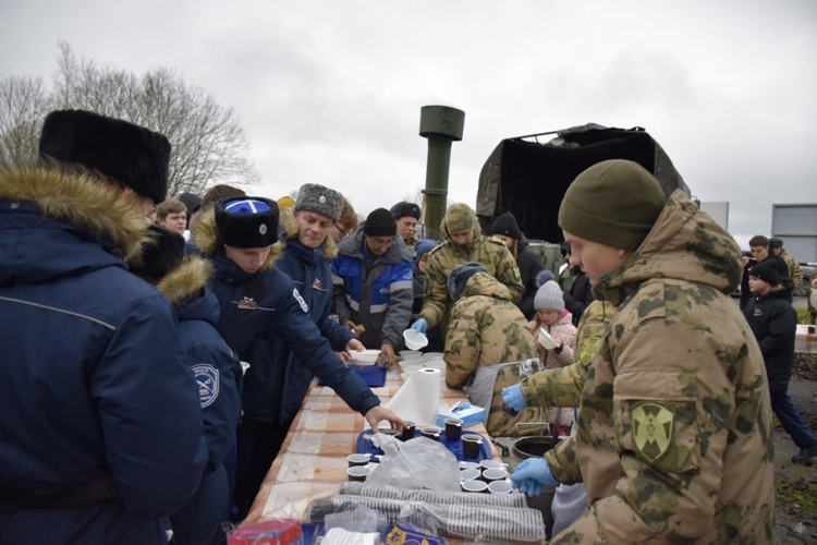 На страже памяти священной: Военная академия Росгвардии почтила память жертв нацизма