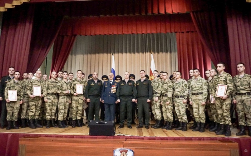 Торжественный вечер в Военной академии Росгвардии: с честью провожаем солдат, отслуживших установленные сроки службы!