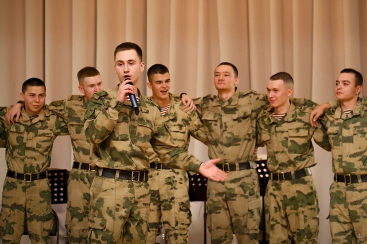 Торжественный вечер в Военной академии Росгвардии: с честью провожаем солдат, отслуживших установленные сроки службы!