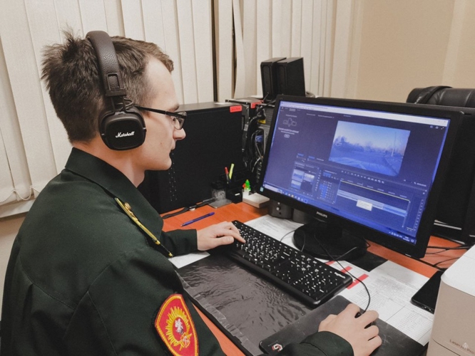 «Слово - тоже оружие!», - продолжается стажировка курсантов Военной академии Росгвардии