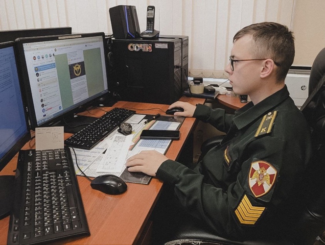 «Слово - тоже оружие!», - продолжается стажировка курсантов Военной академии Росгвардии
