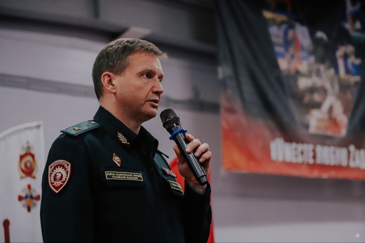 На "Ледовой арене Рубеж" состоялся Чемпионат Военной академии Росгвардии по рукопашному бою