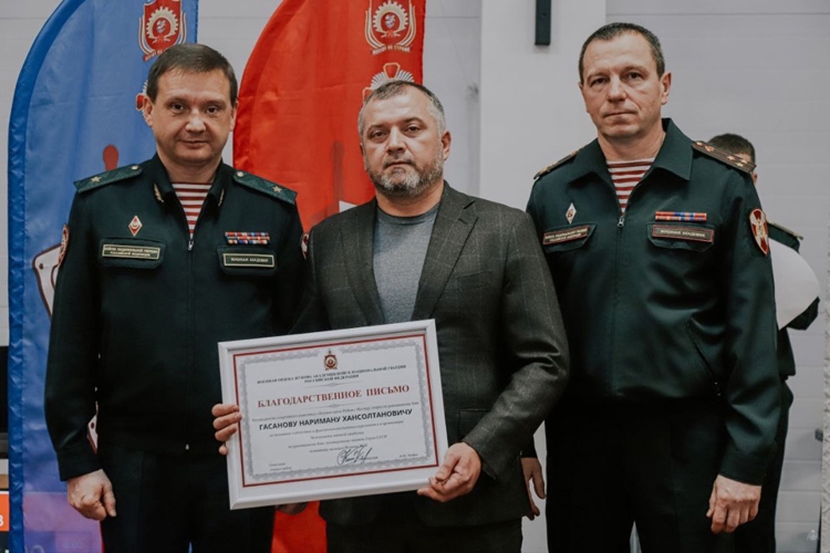 На "Ледовой арене Рубеж" состоялся Чемпионат Военной академии Росгвардии по рукопашному бою