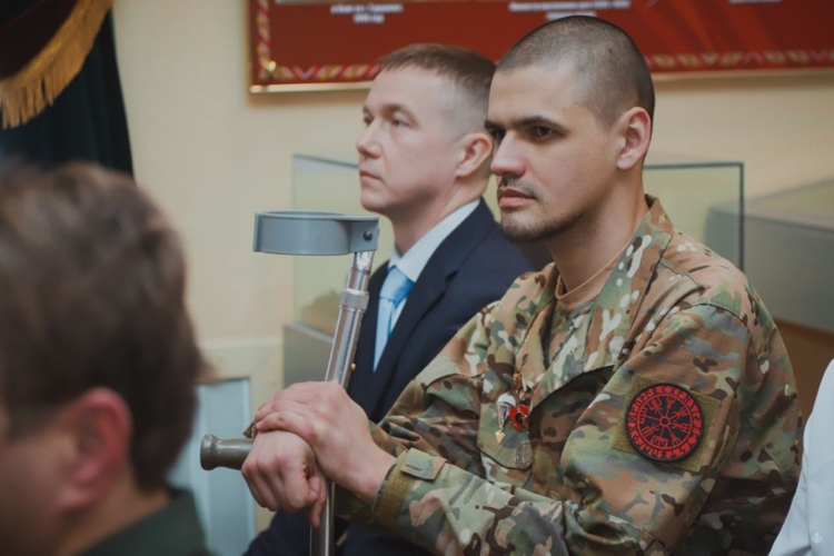 Первый выпуск преподавателей Красносельского района Санкт-Петербурга, прошедших курсы подготовки "Зарница 2.0" торжественно прошёл в Военной академии Росгвардии