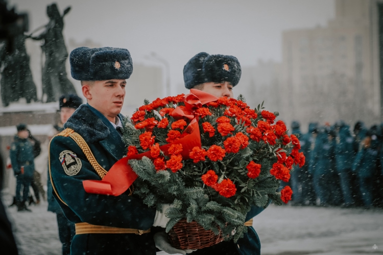 Росгвардейцы почтили память защитников Ленинграда
