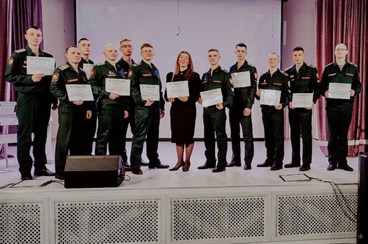 Музыкальный подарок к Дню защитника Отечества подарил хор курсантов  Военной академии Росгвардии