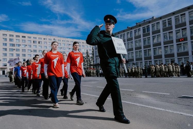 В Военной академии Росгвардии состоялась церемония открытия Всероссийской военно-патриотической игры «Зарница 2.0»