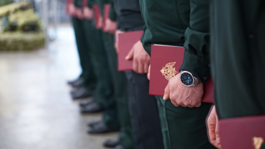 Историческое событие в стенах музея: Военная академия Росгвардии провела первый выпуск командиров артиллерийских взводов