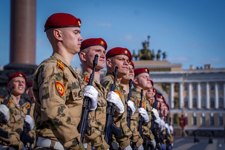 Репетиция Парада Победы