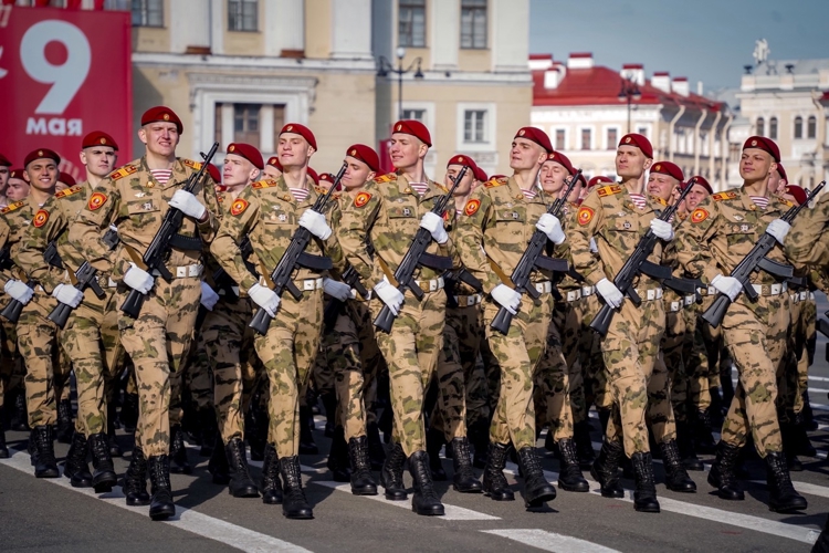 Репетиция Парада Победы