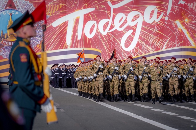 Репетиция Парада Победы
