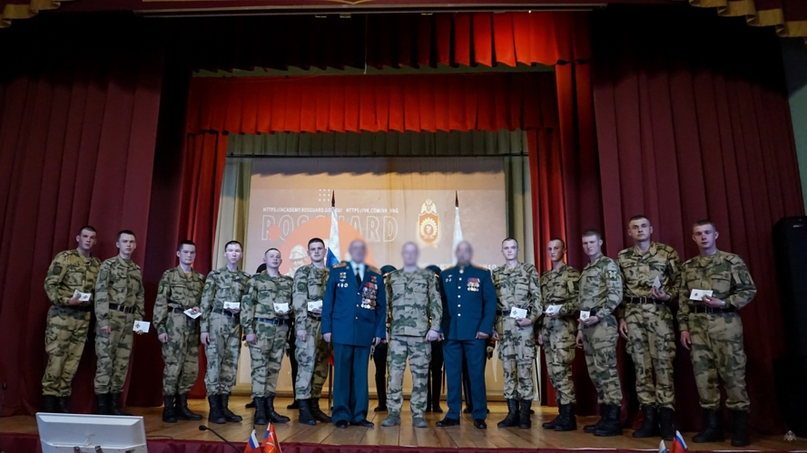 В память о военной службе в Росгвардии!