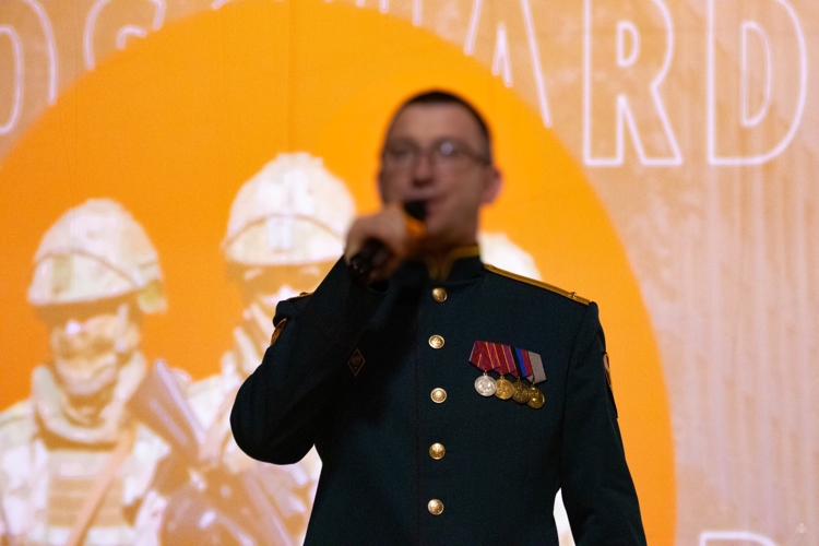 В память о военной службе в Росгвардии!